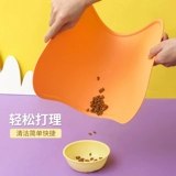 Подставка для еды домашних животных, миска для кошек, большой нескользящий коврик, силиконовая миска для риса, миска для кошек, коврик для кормушки, принадлежности для кошек и собак