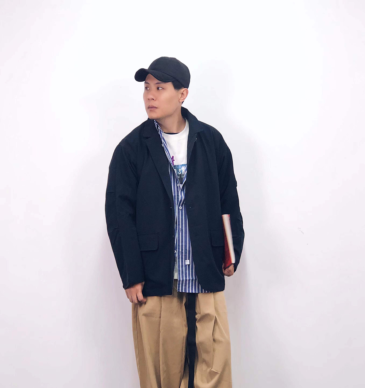 CITYBOY College style Japanese unisex loose suit jacket