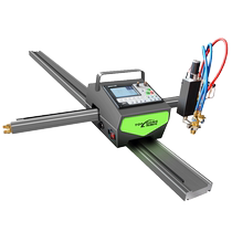 Qifeng mini portable CNC flame plasma cutting machine fully automatic little bee cutting board dual-purpose gas cutting machine