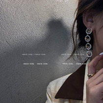 Big windmill ~ fugitive princess earrings 2021 New Tide earrings earring stud personality gold-plated 925 silver needle temperament