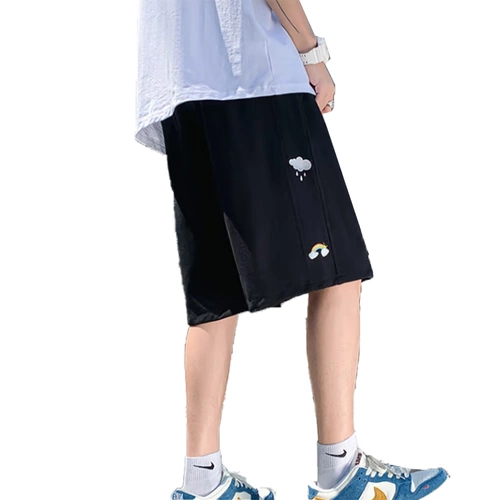 爱酷肯 Tide, летние спортивные трендовые шорты, штаны для школьников, сезон 2021, свободный крой