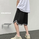 爱酷肯 Летние шелковые баскетбольные пляжные быстросохнущие штаны, свободный крой