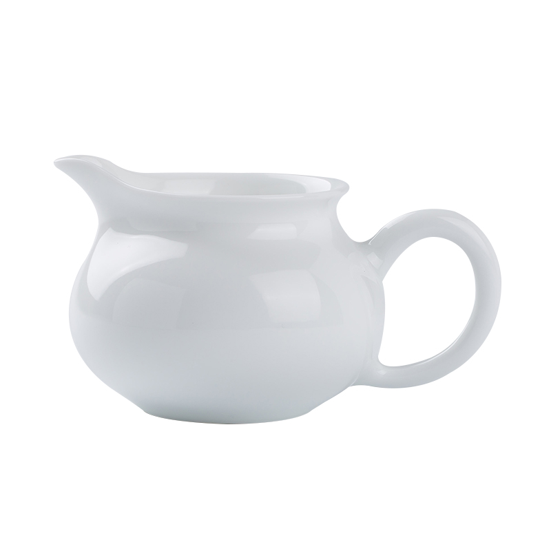 Jingdezhen up the fire which white porcelain tea tea cup of ceramic tea set fair keller heater sea points) a single suit