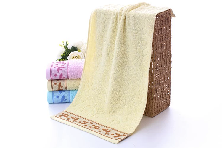 10 gói khăn bông dày khăn mặt gia dụng không lót khăn tắm người lớn bông mềm dày thấm hút - Khăn tắm / áo choàng tắm