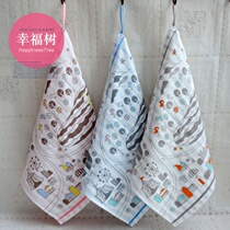 Cartoon absorbent kingdom-free hanging childrens hand towel towel twist cotton cute cotton generous fairy gauze