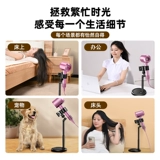 Выдвижной настольный держатель для фена освобождает руки ленивым людям, чтобы держать фен, вертикально фиксированная полка для хранения