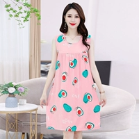 Модный без рукавов [розовая папайя] мягкая пота