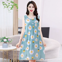 Модная рукавов 【синяя ромашка】 Мягкая пота