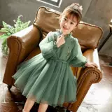 Детская юбка, осенний наряд маленькой принцессы, осенняя, в корейском стиле, коллекция 2023, подходит для подростков