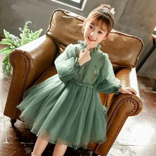 Детская юбка, осенний наряд маленькой принцессы, осенняя, в корейском стиле, коллекция 2023, подходит для подростков