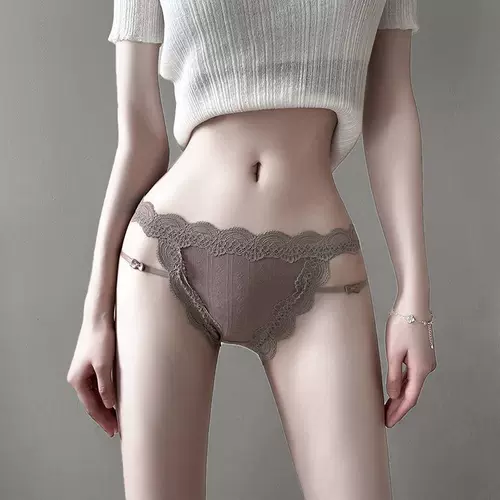 Летнее нижнее белье, комфортные дышащие штаны, кружевные сексуальные трусы, средняя посадка