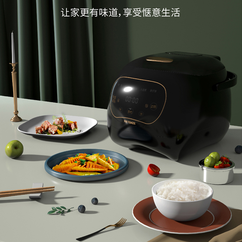 Skyline electric rice cooker ceramic liner 3 people 4 intelligent multifunction home electric cooking fire boiler soup theorizer 2L