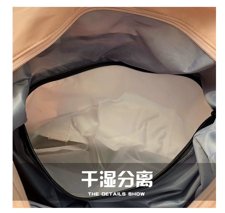 Luo Shidai túi du lịch công suất lớn nữ túi hành lý ngắn khoảng cách túi xách nhẹ vai túi nam và nữ túi thể dục - Túi du lịch