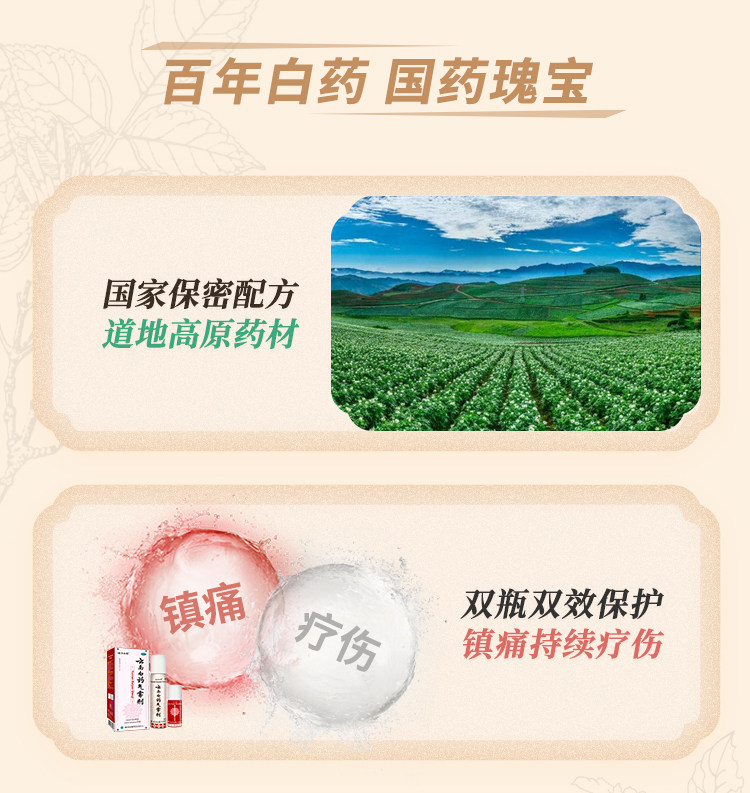 云南白药 气雾剂 止痛消肿 活血散瘀 85g+30g 图4