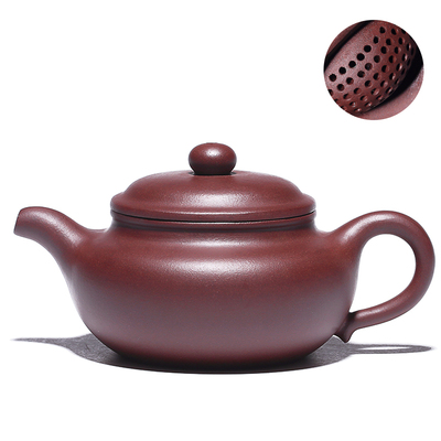 正宗宜兴紫砂壶球孔纯手工泡茶大小容量名家单人功夫茶具套装仿古