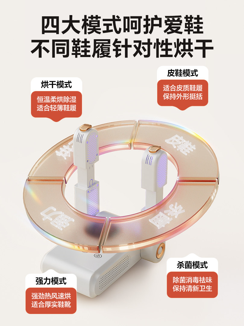 German Benbo Shoe Dryer, Shoe Drying Machine, Sterilization and Deodorization Device, Shoe Dryer, Fully Automatic Heating and Warming Shoes for Home Use