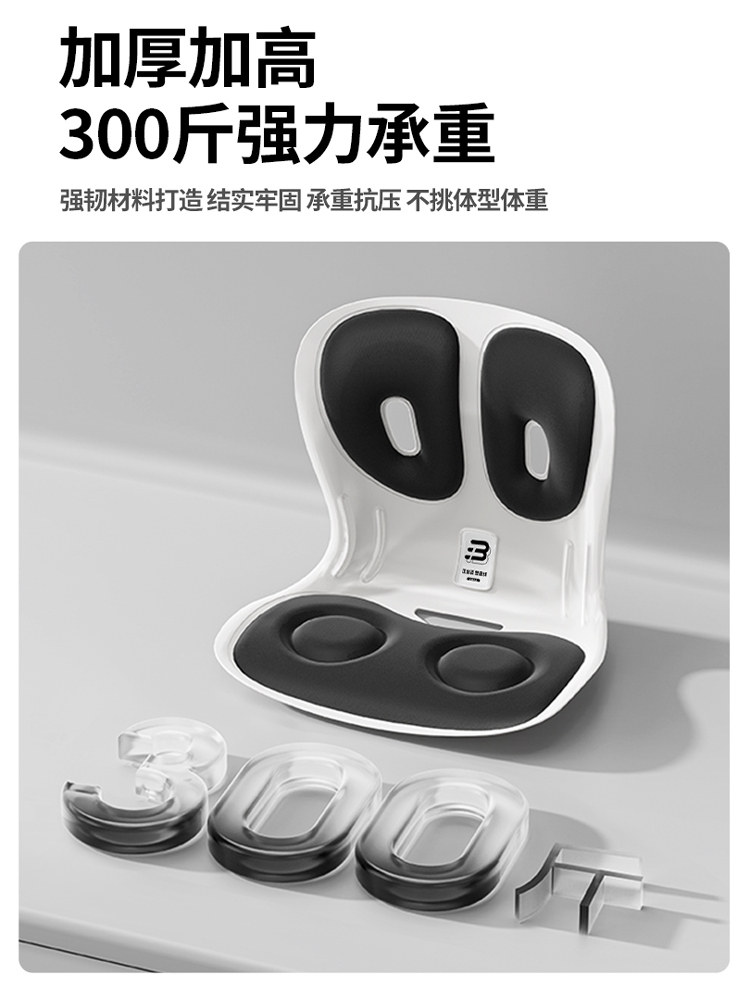 German Benbo Ergonomic Lumbar Support Cushion for Sitting, Large Office Chair Cushion for Prolonged Sitting, Ergonomic Chair