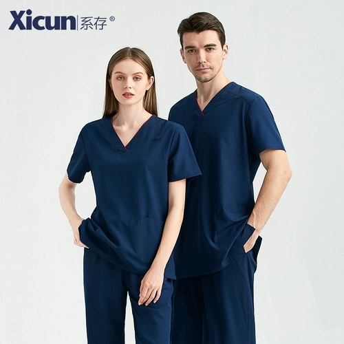 Легкая и тонкая эластичная быстросохнущая униформа врача, комбинезон
