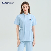 Синяя футболка, короткий рукав