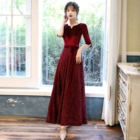 FM91013 Wine Red Long Model