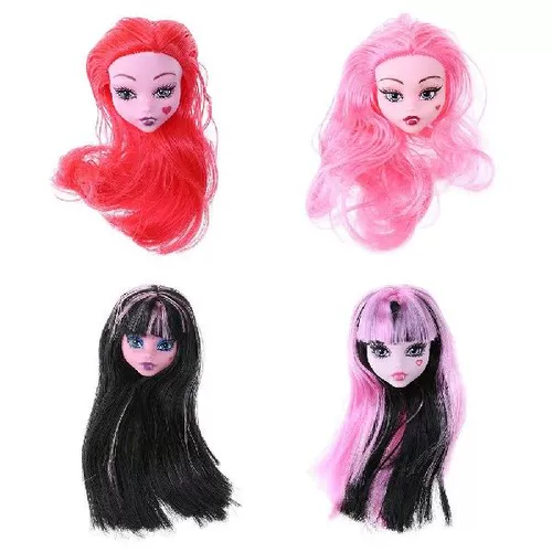 Фея Морл Кукла Голова с волосами из ПВХ дьявола голова кукла.