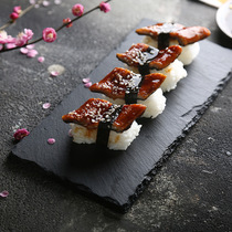 Sushi Steak Food Food Food Photography Shooting Swing food Photo Photographed Props Background Pendulum slate Plate Rocks