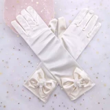 Детское платье, длинные перчатки для принцессы, «Холодное сердце», xэллоуин, косплей