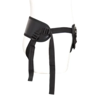 Черная талия кожаная кожа упала, чтобы увидеть карту детализации