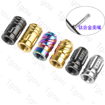 Tgou titanium alloy mouth cap valve cap wheel set inner tube dust cover mountain road bicycle valve cap