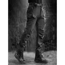 Archon ix7 soft shell tactical pants plus velvet assault pants mens camouflage training overalls outdoor hiking pants winter