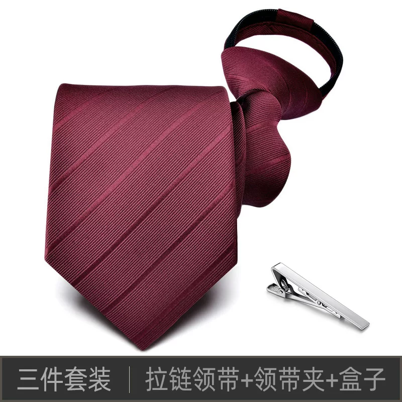 Gift box, classic suit jacket, black red tie