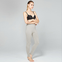 Ordos pure cashmere pants female high waist thick warm and warm body seamless winter bottoming wool pants men thin