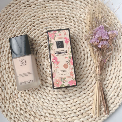 GNF大牌粉底液红地球同款料体