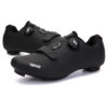Flat pedal cycling shoes, mountain bike downhill, men's and women's lock-free spinning shoes, road bicycle flat shoes, sneakers