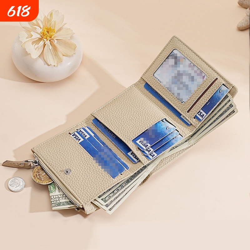 2026 New Fashion Retro 70% off Wallet Niche Versatile Wallet with Multiple Card Slots, Id Card Holder, and Coin Storage