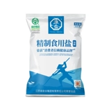 淮盐 Зеленая пища рафинированная съедобная соль соль Маринован 500 г йодированной соли