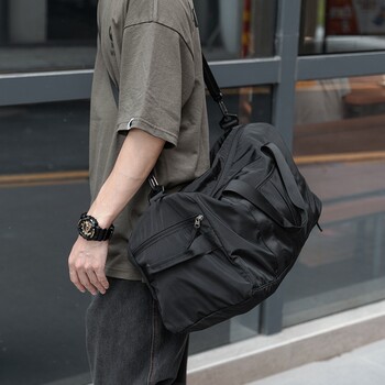 Large-capacity short-distance travel bag men's travel tote bag