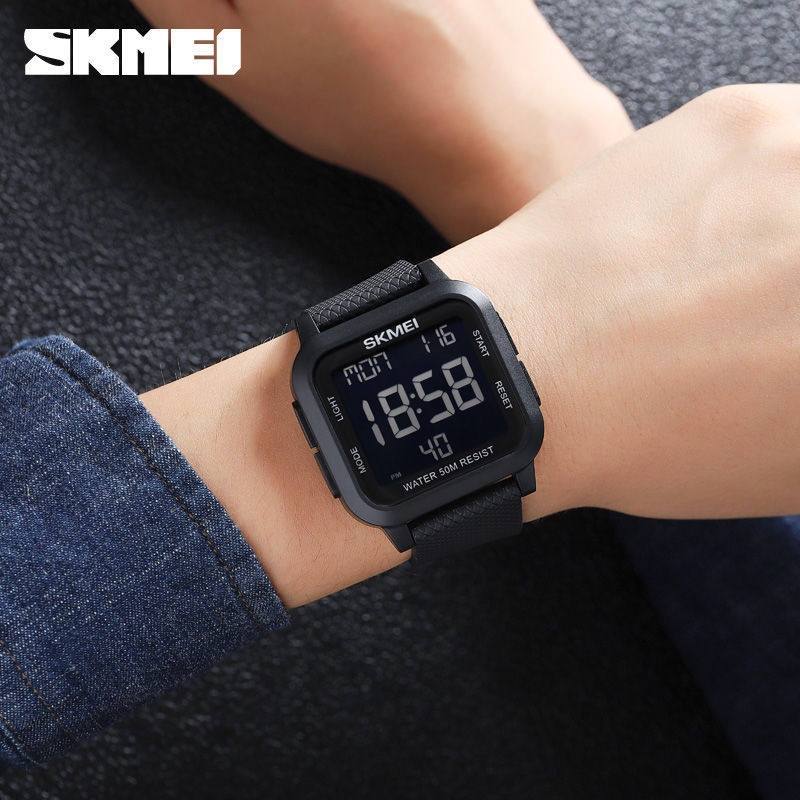 Waterproof Electronic Watch for Men, Teenagers, Middle and High School Students, Sports Watch for Kidsren, Multi-Function Timing Display Waterproof Electronic Watch for Men, Teenagers, Middle and High School Students, Sports Watch for Kidsren, Multi-Function Timing Display
