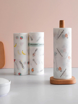 Lazy rag wet and dry kitchen thickened oil washable household dishwashing cloth absorbent disposable non-woven fabric