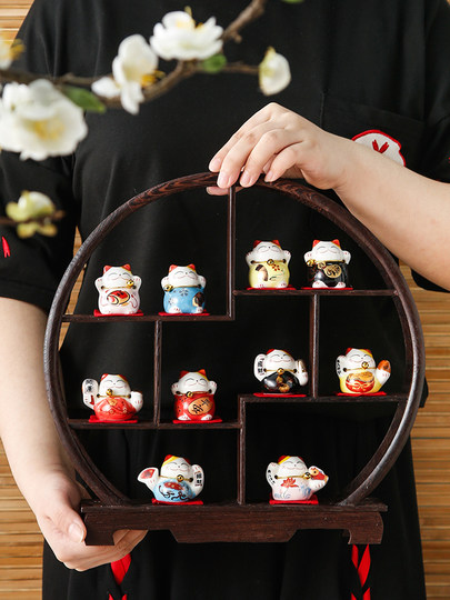 Lucky Cat Housewarming Gift Supplies for New Home, Moving, Wedding, Opening, Moving-In Gifts for Friends and Colleagues