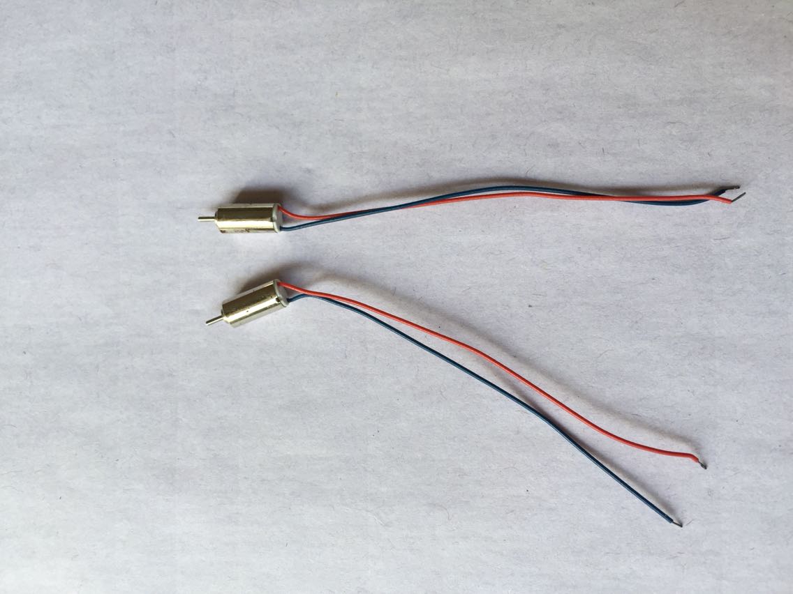 Steering gear high-speed micro DC motor diameter length 4X11MM hollow cup motor with wire brand new