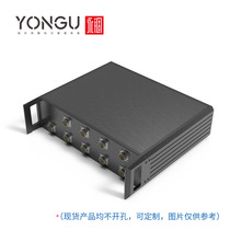 3U63 hole 337 * 132 aluminum profile instrument case Customized industrial controller aluminum alloy case aluminum shell processing