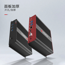 204-48 aluminium profile housing PCB aluminium alloy housing instrument junction box power aluminium case Custom open pore