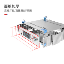 Inconfinement Laboratory Aluminum Alloy Circuit Board Instrument Case Open Pore Custom Aluminum Profile Medical Industrial Equipment Case
