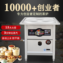 Gas-fired fan steam furnace commercial thermal steam furnace steam steam steam steam pack machine steam box convenience store