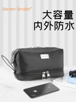High-grade large capacity travel travel wash bag men waterproof dry and wet separation double bag storage bag women cosmetic bag