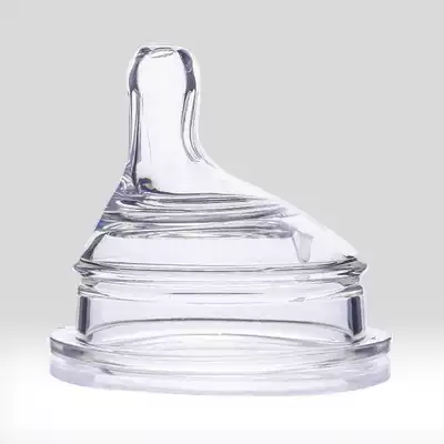 Hengpro square flat head newborn baby baby pacifier straw integrated simulation breast milk real weaning artifact