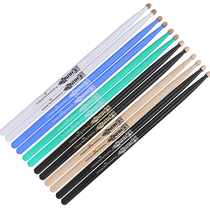 Han flag drum stick drum professional Han brand solid wood 5a drum stick childrens special drum stick electronic drum walnut