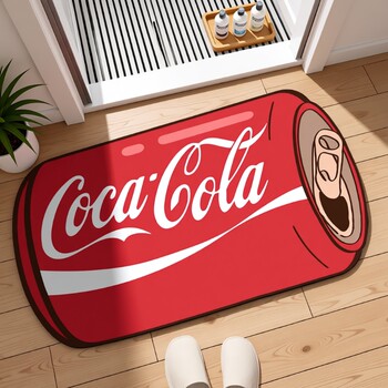 Bathroom non-slip absorbent floor mats