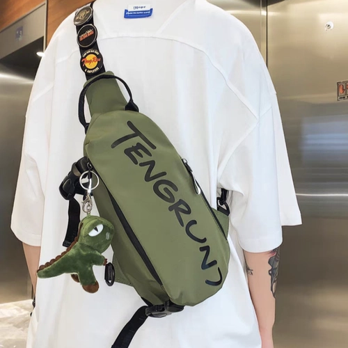 Сумка через плечо, мужская нагрудная сумка, мобильный телефон на одно плечо, сумка на одно плечо